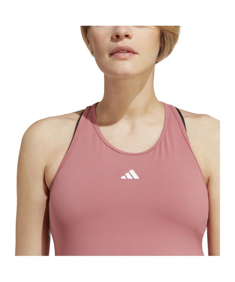 adidas adidas Tanktop Damen Beige Funktionstop Damen - rosaweiss - 2 | SportScheck