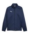 PUMA teamGOAL Allwetterjacke Regenjacke Herren - blauweiss