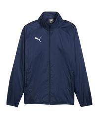 PUMA teamGOAL Allwetterjacke Regenjacke Herren - blauweiss