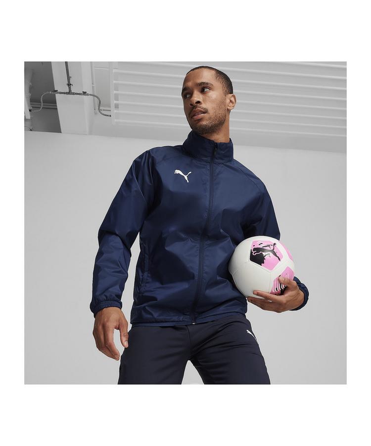 PUMA PUMA teamGOAL Allwetterjacke Regenjacke Herren - blauweiss - 0 | SportScheck