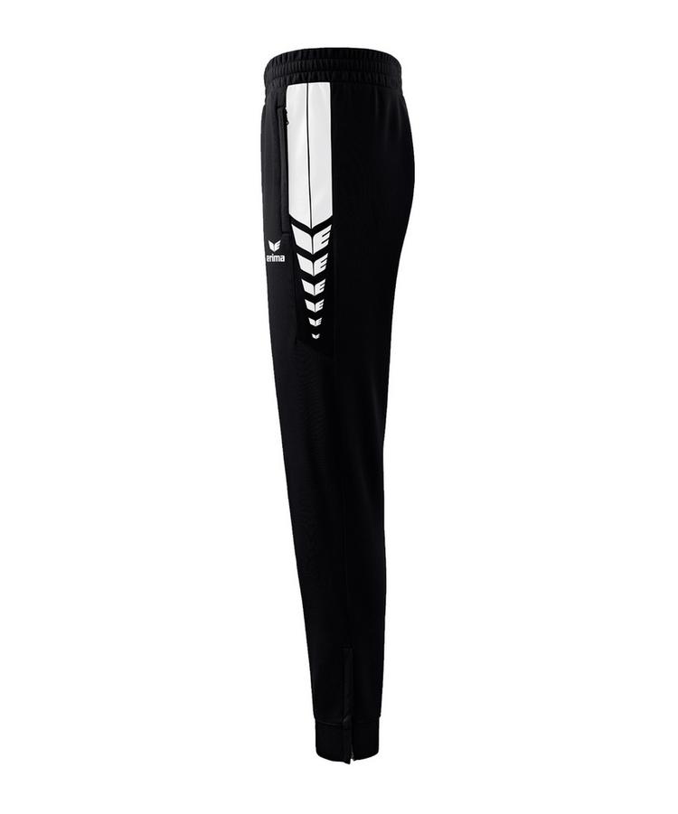Erima Erima Six Wings Trainingshose Trainingshose Herren - schwarzweiss - 0 | SportScheck