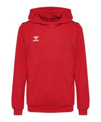 hummel Authentic Pl Hoody Kids Funktionssweatshirt Kinder - rot