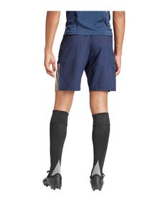 Rückansicht von adidas Real Madrid Short Fußballshorts blau