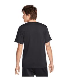 Rückansicht von Nike Graphic T-Shirt T-Shirt Herren schwarzgrau