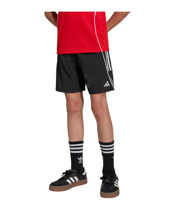 adidas adidas Tiro 25 Competition Downtime Short Kids Fu&szlig;ballshorts Kinder - schwarzgrau - 0 | SportScheck