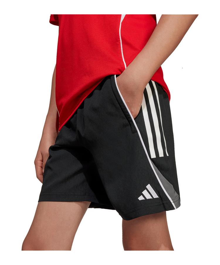 adidas adidas Tiro 25 Competition Downtime Short Kids Fu&szlig;ballshorts Kinder - schwarzgrau - 1 | SportScheck
