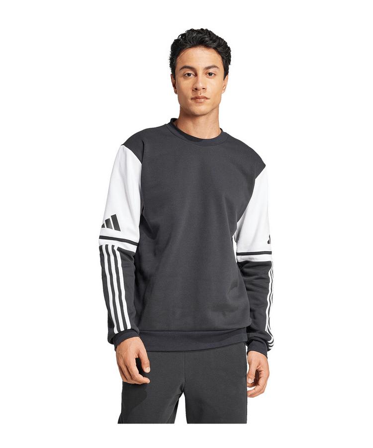 adidas adidas Squadra 25 Sweatshirt Funktionssweatshirt Herren - schwarzweiss - 2 | SportScheck