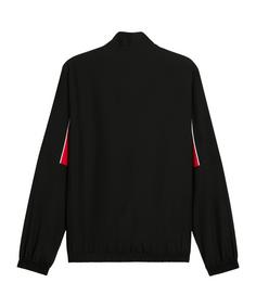 Rückansicht von PUMA AC Mailand Jacke Trainingsjacke Herren schwarz