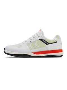 hummel POWER PLAY PRO Hallenschuhe BRIGHT WHITE/SHARP GREEN