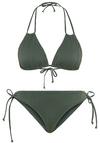 LSCN by Lascana Triangel-Bikini Bikini Set Damen - olive