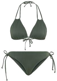 LSCN by Lascana Triangel-Bikini Bikini Set Damen - olive