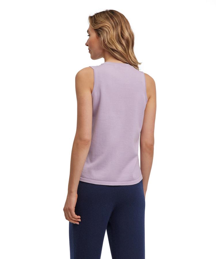 Falke Falke Cotton Top T-Shirt Damen - lilac tint (8678) - 0 | SportScheck