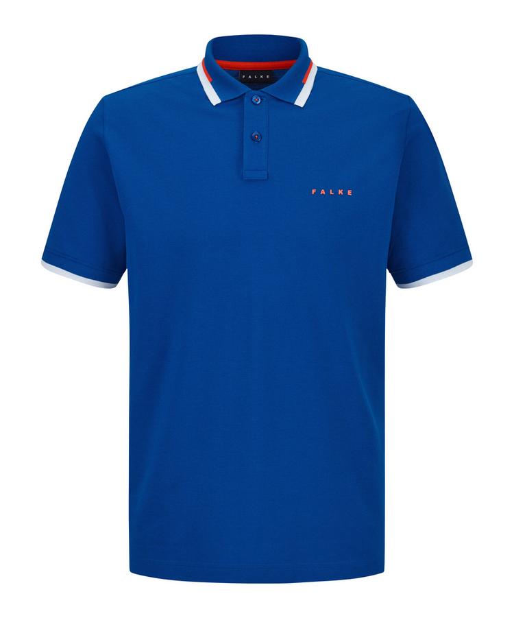 Falke Falke Polo Shirt Colour Edge Poloshirt Herren - petrol blue (6493) - 0 | SportScheck