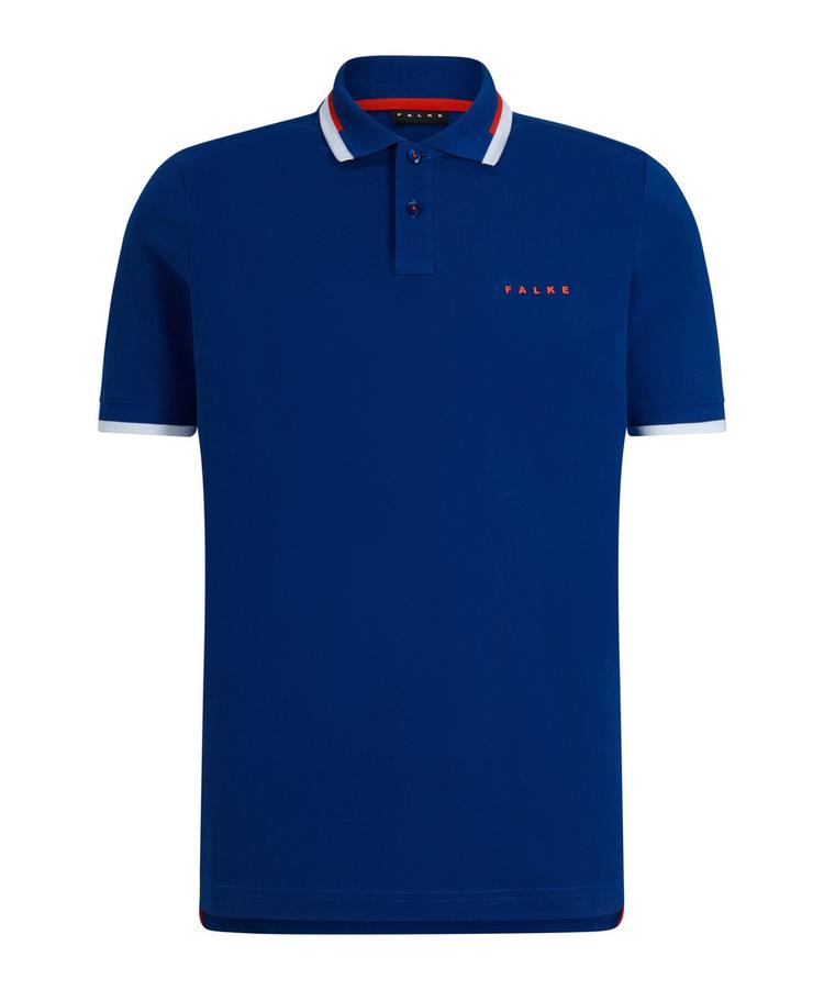 Falke Falke Polo Shirt Colour Edge Poloshirt Herren - petrol blue (6493) - 1 | SportScheck