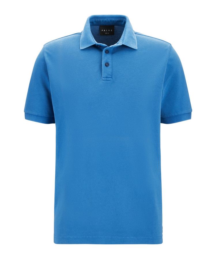 Falke Falke Pima Pique Poloshirt Herren - very blue (6798) - 0 | SportScheck