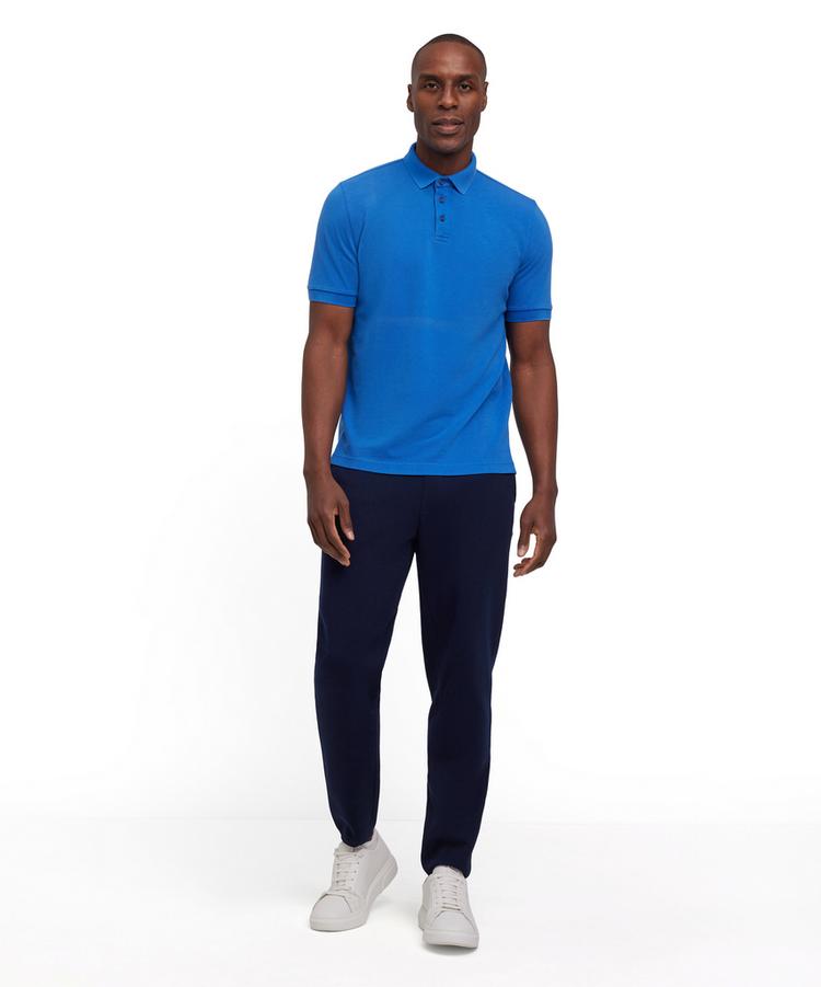 Falke Falke Pima Pique Poloshirt Herren - very blue (6798) - 1 | SportScheck