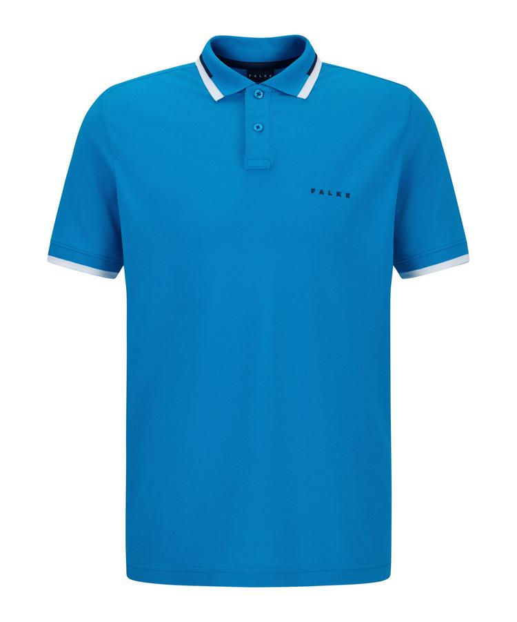 Falke Falke Polo Shirt Colour Edge Poloshirt Herren - ocean (6836) - 0 | SportScheck