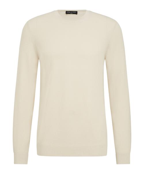 Falke Crew Neck Cotton Piqu&eacute; Strickpullover Herren