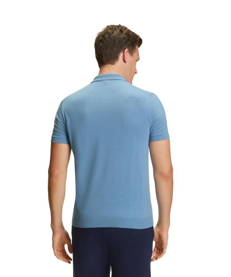 Falke Falke Cotton Polo Shirt Poloshirt Herren - azure (6280) - 0 | SportScheck