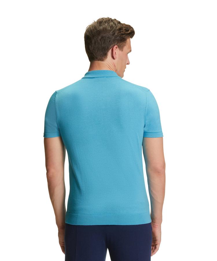 Falke Falke Cotton Polo Shirt Poloshirt Herren - azzurro (6894) - 0 | SportScheck