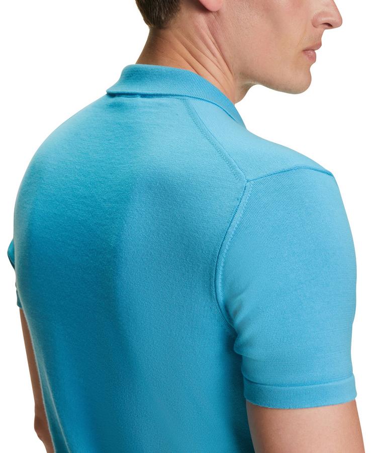 Falke Falke Cotton Polo Shirt Poloshirt Herren - azzurro (6894) - 2 | SportScheck
