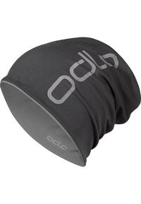 Odlo REVERSIBLE Wendem&uuml;tze - black - odlo steel grey(60061)