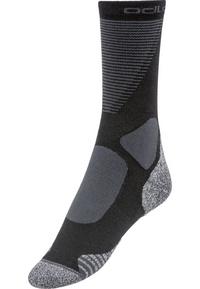 Odlo ACTIVE WARM XC Socken - black - odlo graphite grey(60056)