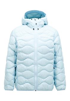 Peak Performance M Helium Down Hood Jacket Steppjacke Herren PASTELLBLAU