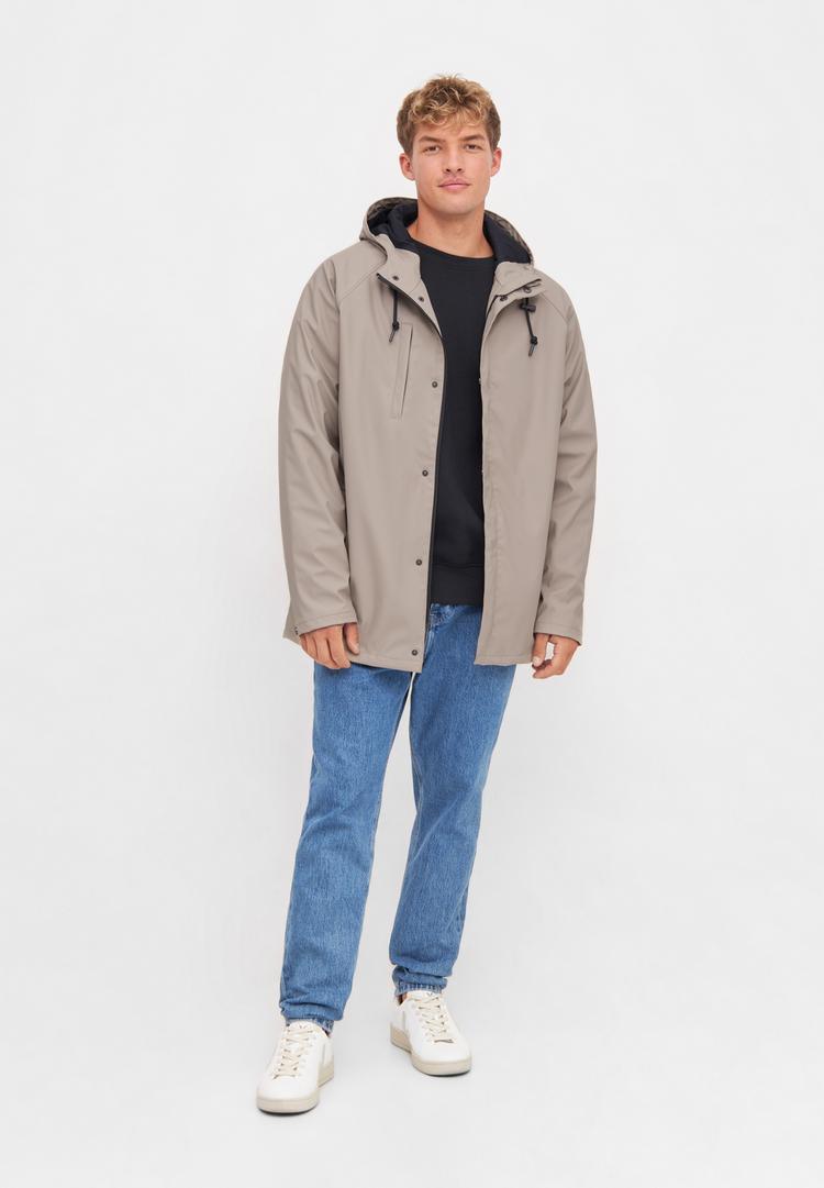 Derbe Derbe Passby_plain Regenjacke Herren - cobblestone_navy - 1 | SportScheck