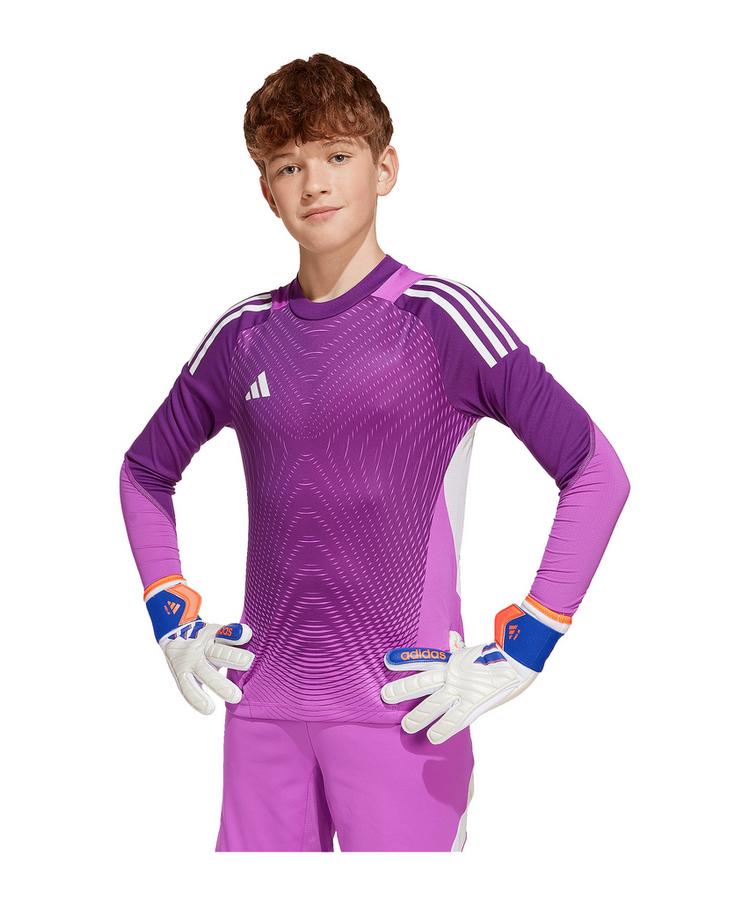 adidas adidas Tiro 25 Pro Torwarttrikot Kids Trikot Kinder - lila - 0 | SportScheck