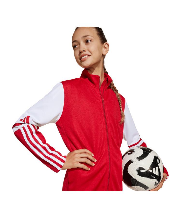 adidas adidas Squadra 25 Trainingsjacke Kids Trainingsjacke Kinder - rotweiss - 0 | SportScheck