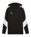 PUMA TeamEvostripe Hoody Funktionssweatshirt Herren - schwarz