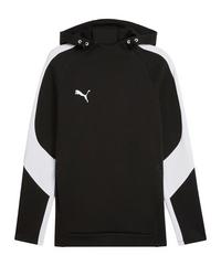 PUMA TeamEvostripe Hoody Funktionssweatshirt Herren - schwarz