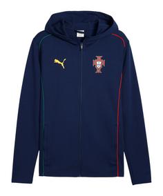 PUMA Portugal CasuaHooded Kapuzenjacke Trainingsjacke Herren blau