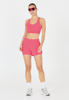 Rückansicht von Endurance Yarol Funktionsshorts Damen 4049 Fandango Pink