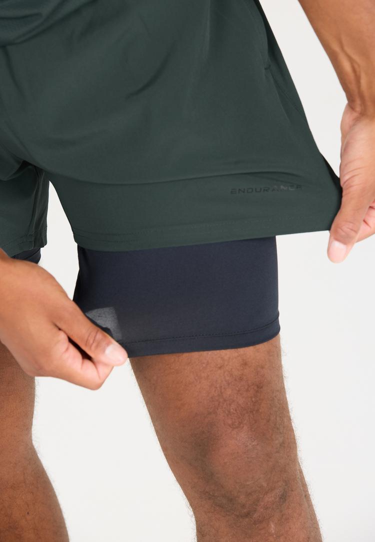 Endurance Endurance Kros Funktionsshorts Herren - 3242 Dusty Forest - 2 | SportScheck