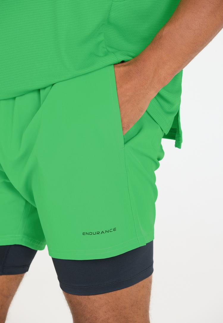 Endurance Endurance Kros Funktionsshorts Herren - 3238 Island Green - 1 | SportScheck