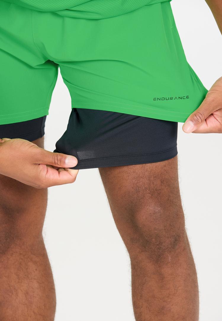 Endurance Endurance Kros Funktionsshorts Herren - 3238 Island Green - 2 | SportScheck