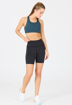 Rückansicht von Endurance Move Laufhose Damen 1001 Black