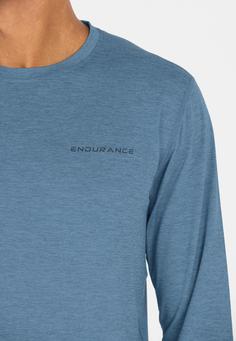 Rückansicht von Endurance Abdon Langarmshirt Herren 2257 Blue Heaven