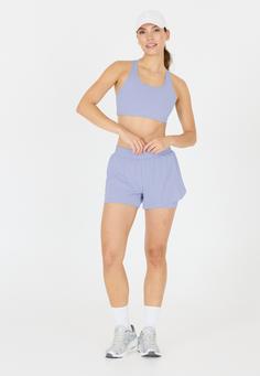 Rückansicht von Endurance Alanie Sport-BH Damen 4351 Blue Heron