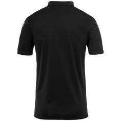 Rückansicht von Uhlsport ESSENTIAL POLY Poloshirt schwarz