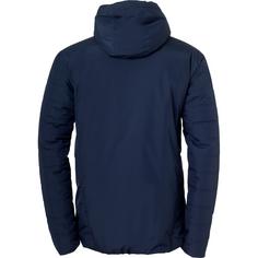 Rückansicht von Uhlsport Essential Winter Padded Kapuzenjacke marine