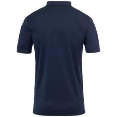 Rückansicht von Uhlsport ESSENTIAL POLY Poloshirt marine