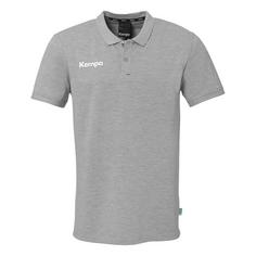 Kempa Prime Poloshirt dark grau melange