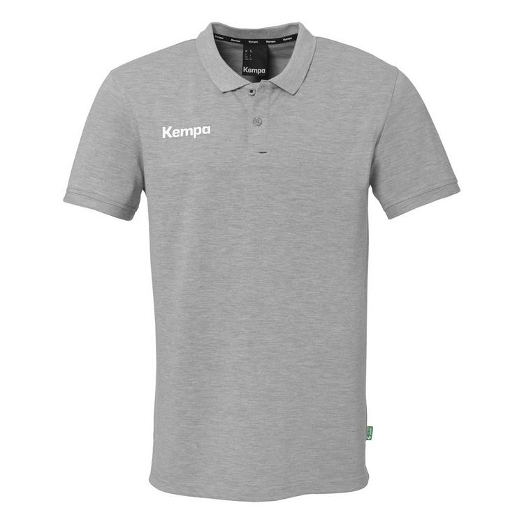 Kempa Kempa Prime Poloshirt Kinder - dark grau melange - 0 | SportScheck