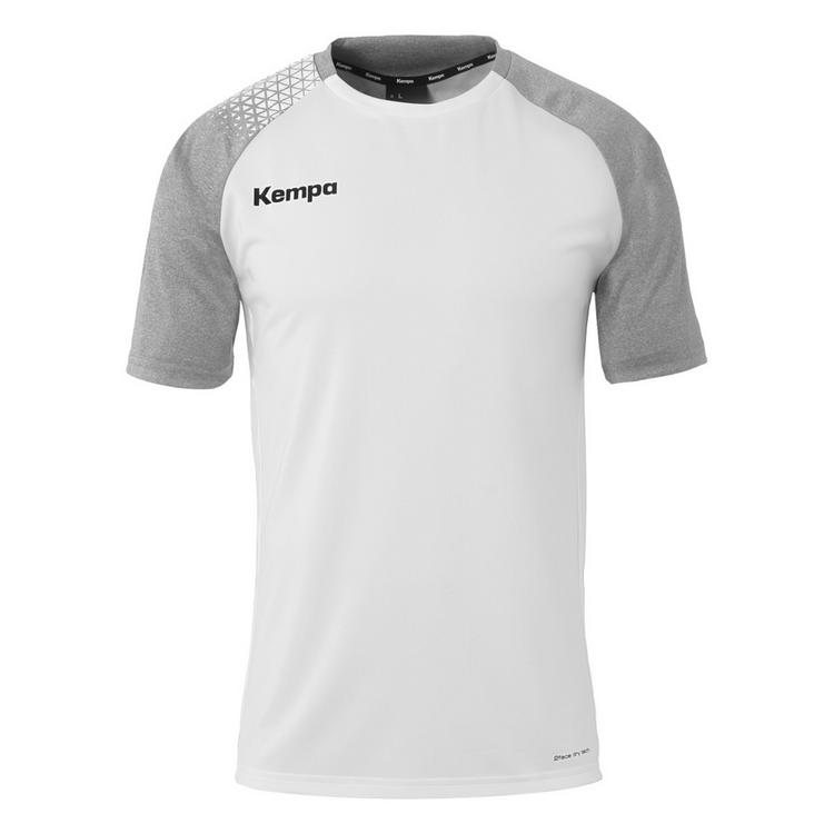 Kempa Kempa Ambition 28 T-Shirt Kinder - wei&szlig;/dark grau melange - 0 | SportScheck