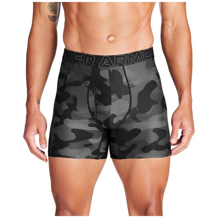 Under Armour Under Armour Boxershort Unterhose Herren - Schwarz/Grau - 6 | SportScheck