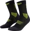 CEP Socken Damen - black/lime