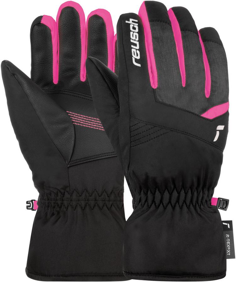 Reusch Reusch Bennet R-TEX&reg; XT Junior Handschuh Kinder - 7771 blck/blck melang/pink glo - 0 | SportScheck